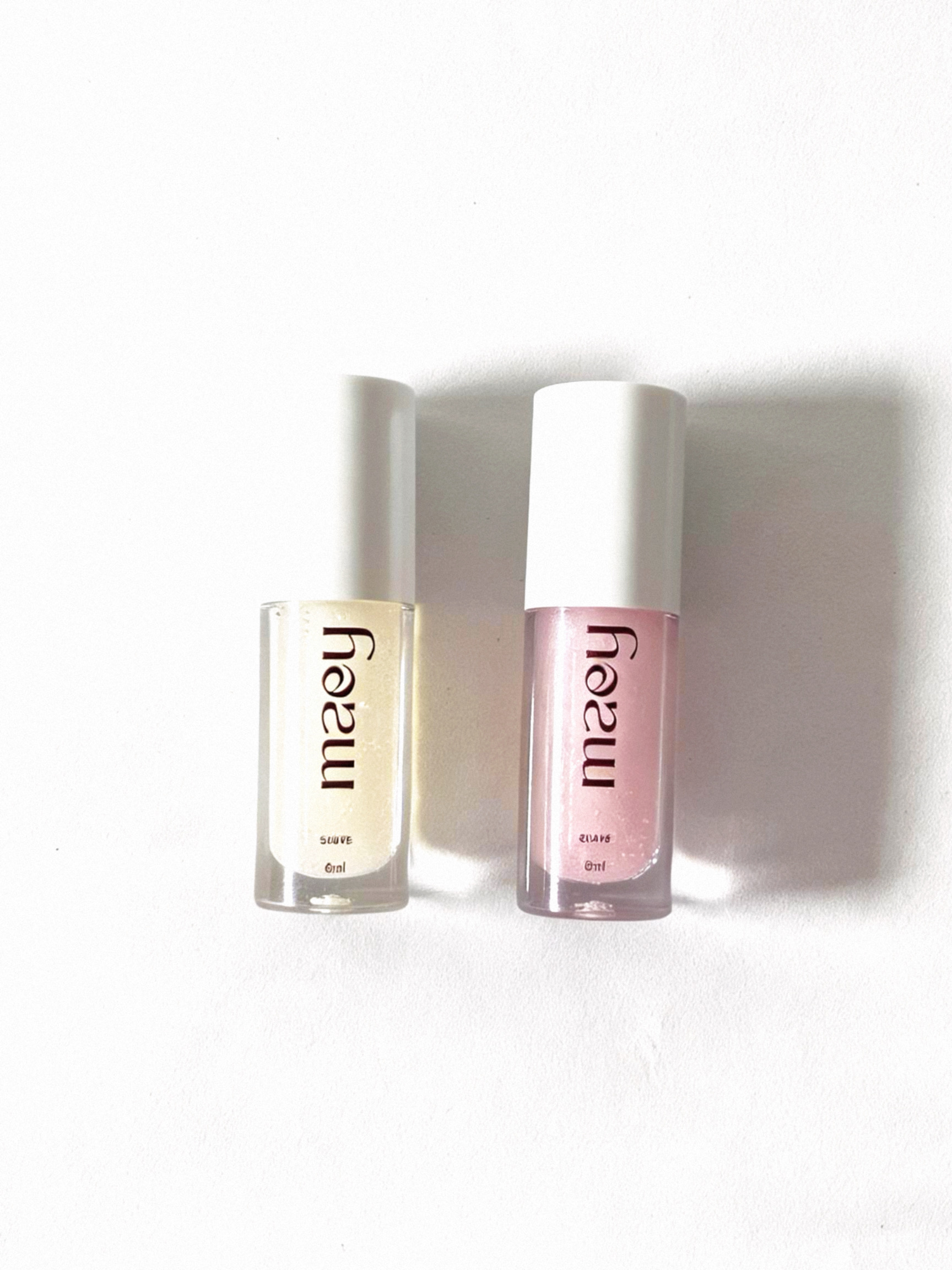 Suave Pink & Brown lip gloss - photographed by Haarun Taofeek for Maey lip gloss brand